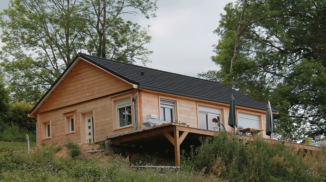 maison en bois en kit auvergne